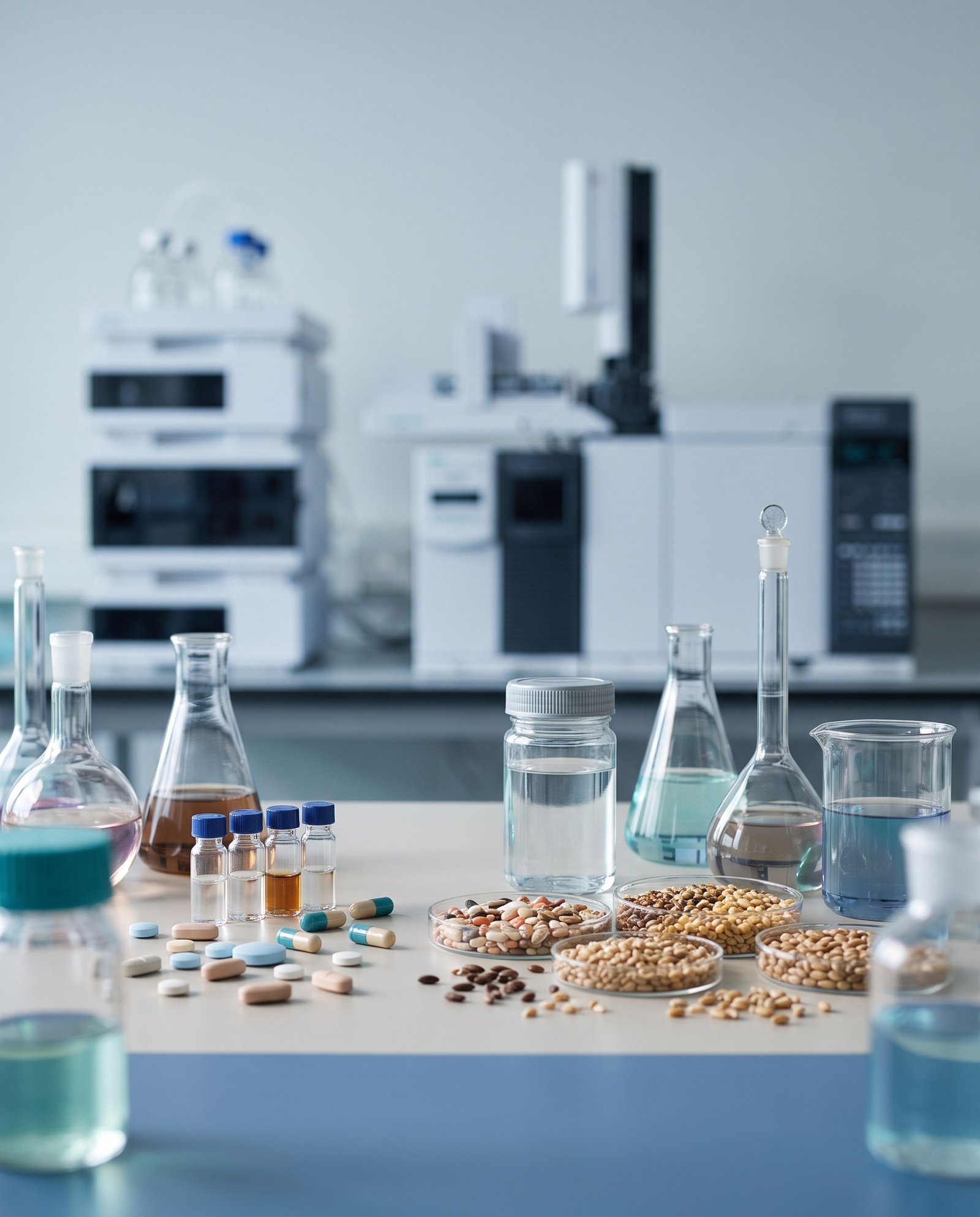 Sophisticated analytical laboratory